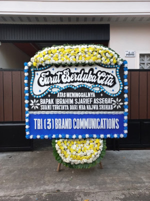 Papan Bunga Duka di Puspo